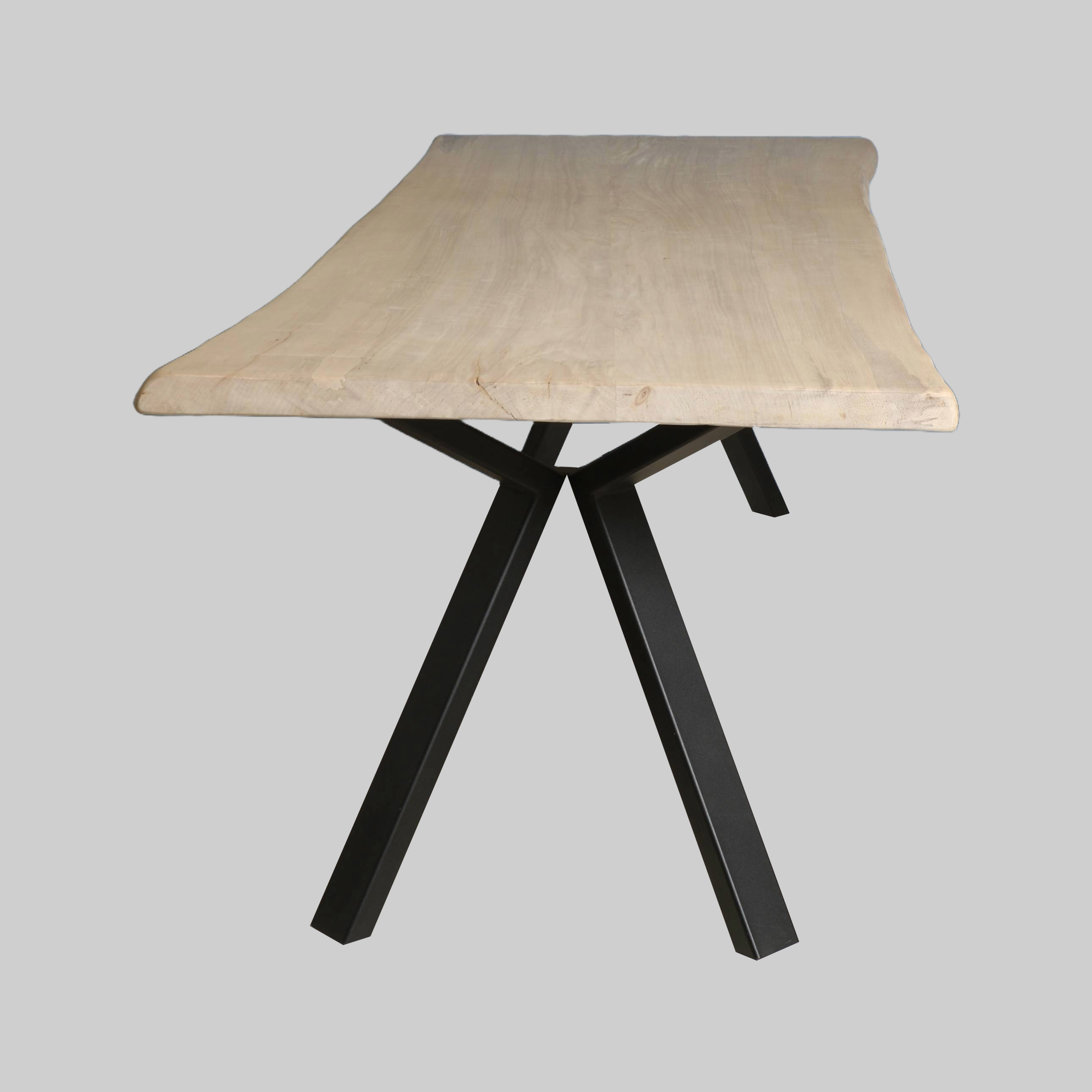 Eettafel essenhout 250x90 cm – 4 cm blad - Afbeelding 2